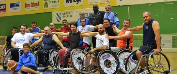 Visita de Nate Davis al Basketmi Ferrol